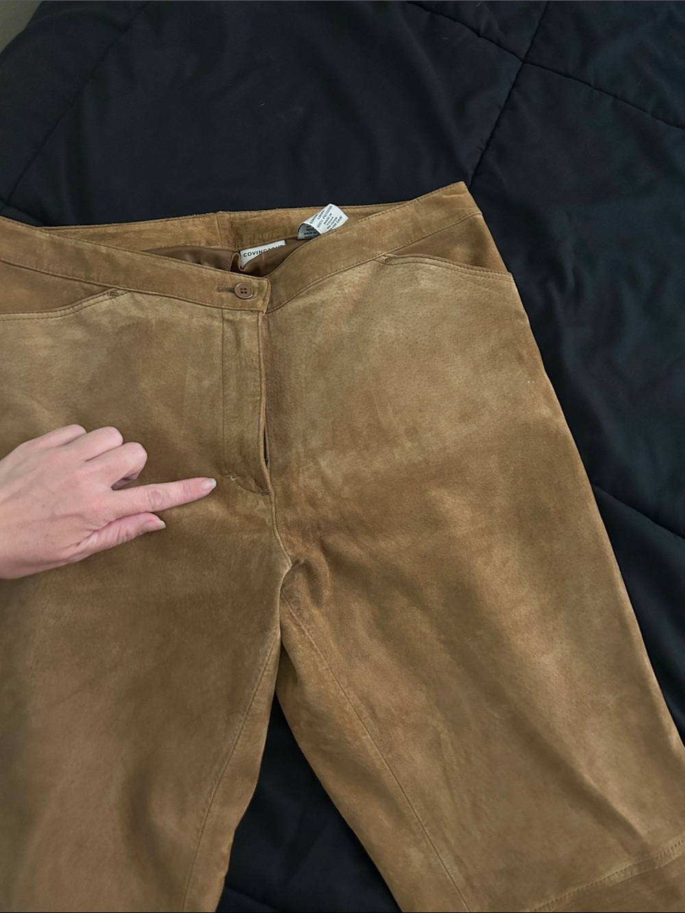 Suede pants - Picture 4 of 9